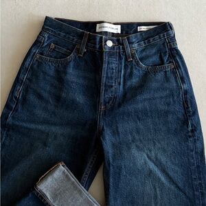 aritzia lo rise cuffed jeans
